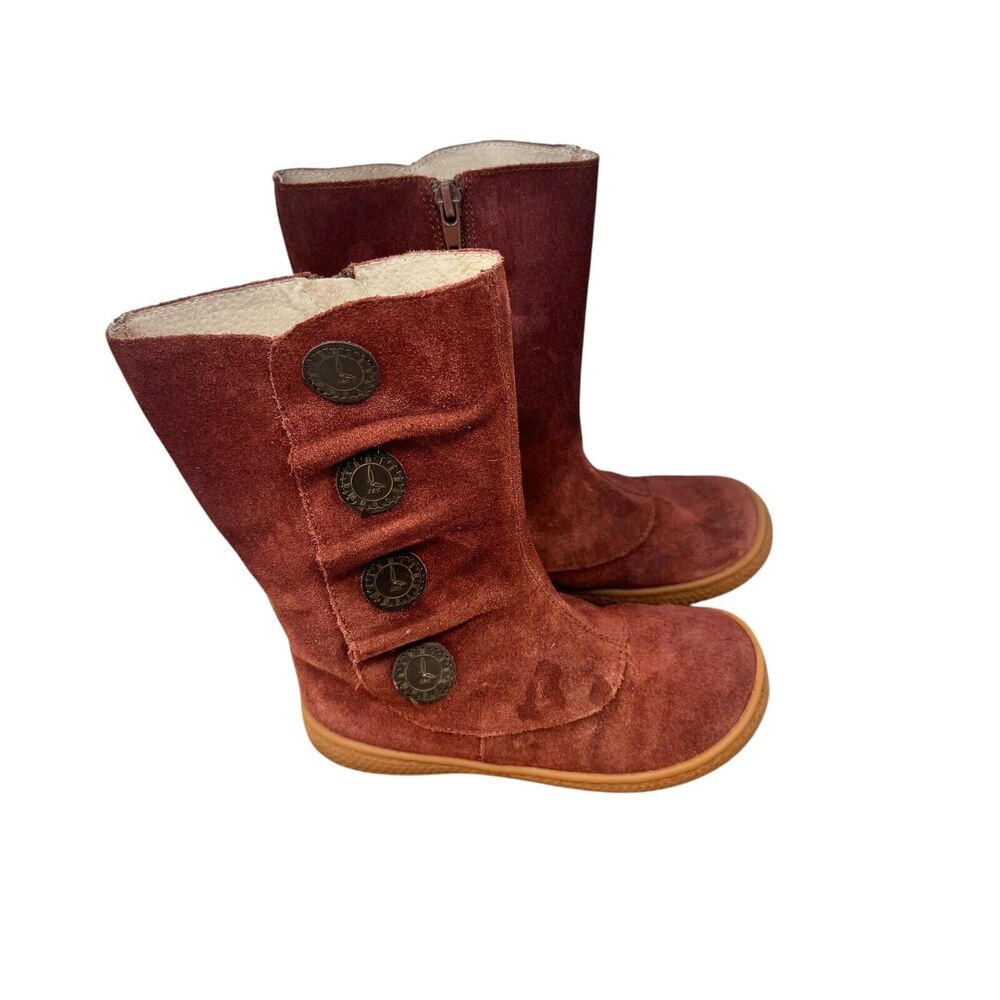 Livie & Luca Kids Boots in Burgundy